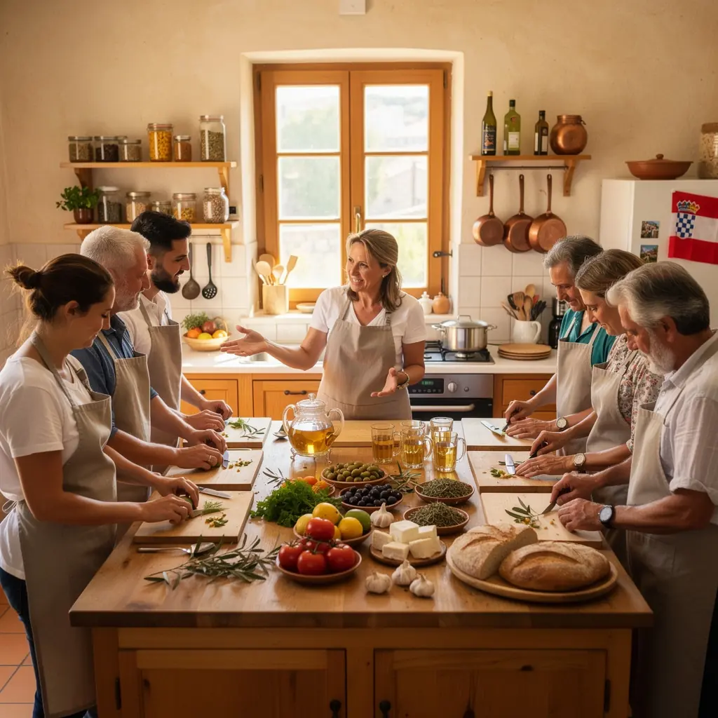 Bočica čaja od maslinovog lista s prirodnim sastojcima na drvenoj površini