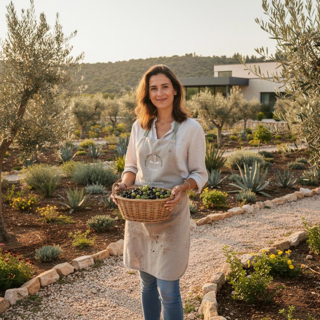 Svježi maslinovi listovi na stolu uz šalicu čaja i limun za prirodni balans krvnog tlaka